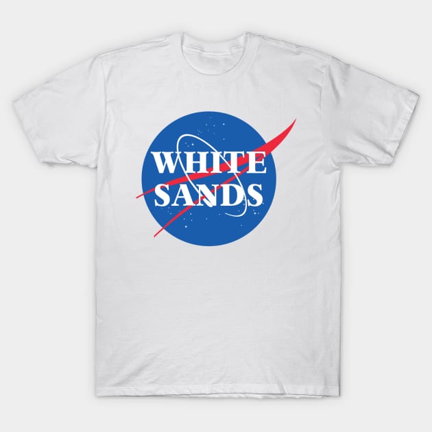 White Sands Test Facility - NASA Meatball T-Shirt by ally1021